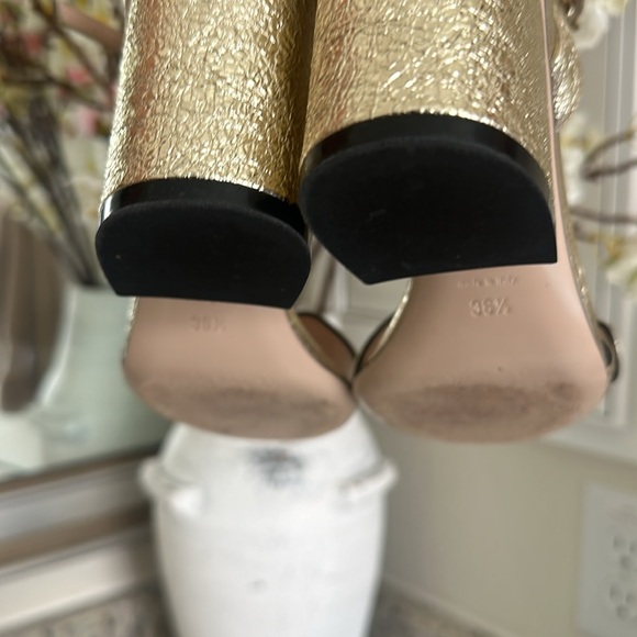 Gucci Slingback open toe block heels - Picture 6 of 7